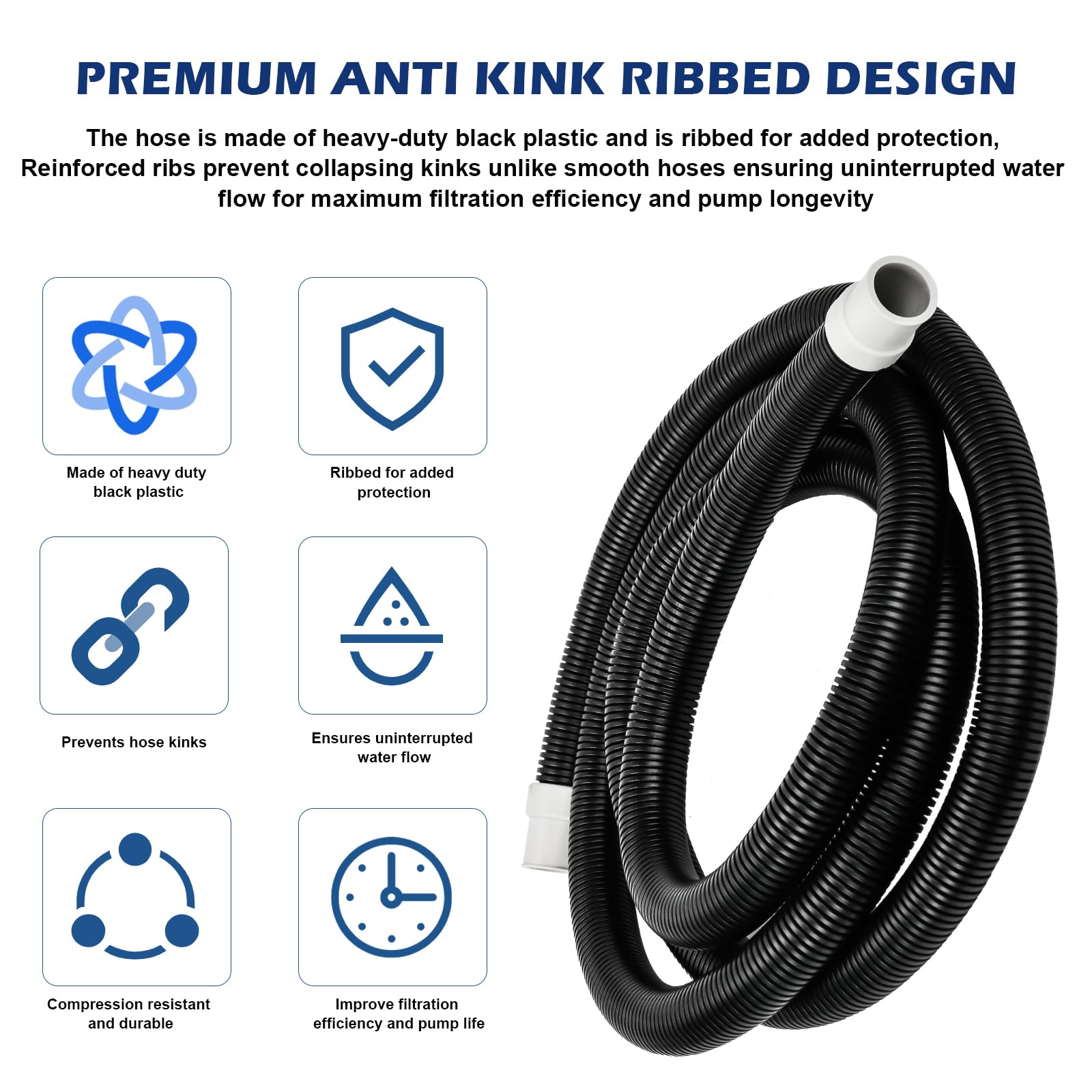 Amazon.com: A20236 Ribbed Hosing fit for Fluval FX2/FX4/FX6